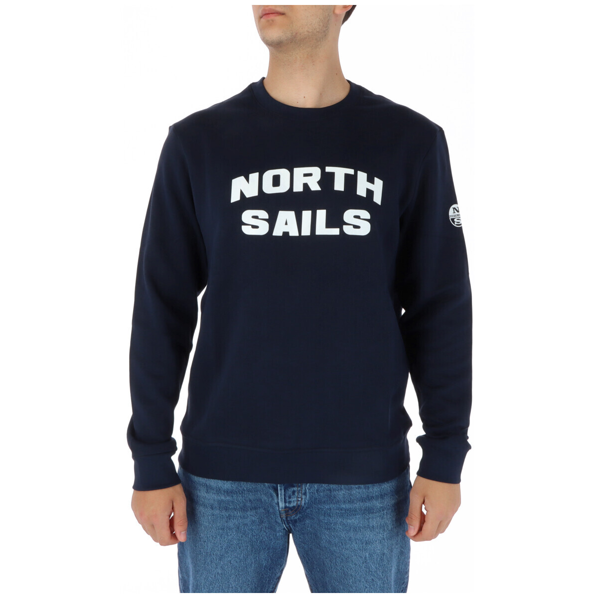 

Свитшот мужской North Sails с большим логотипом, синий