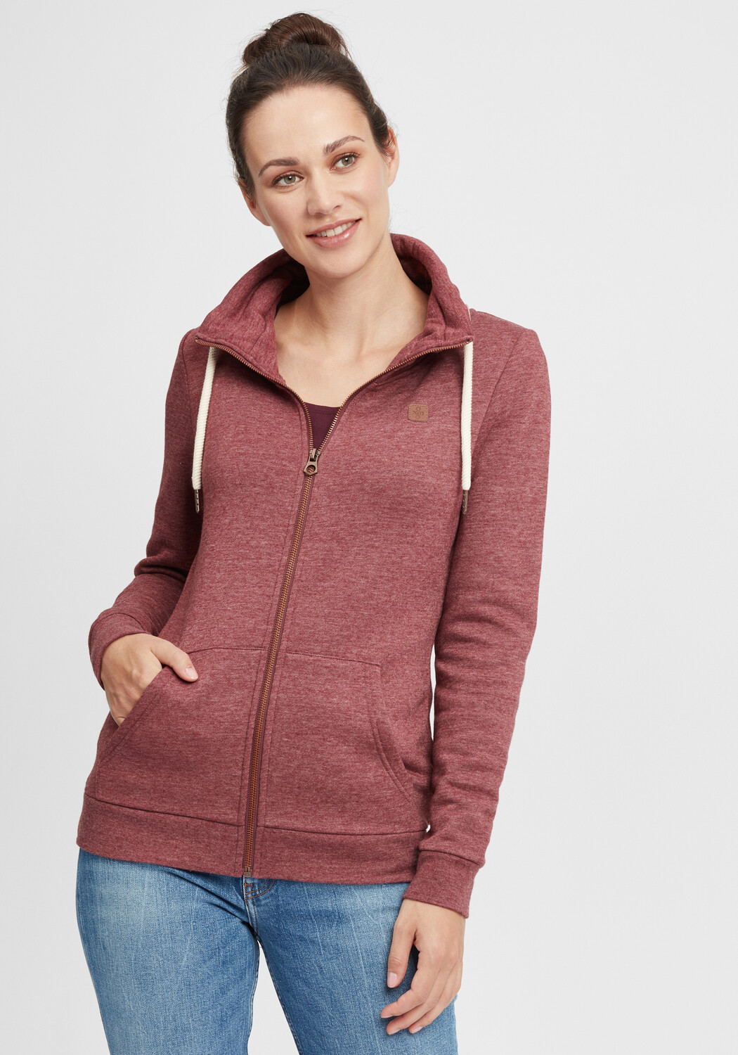 

Толстовка Oxmo Sweatjacke, красный
