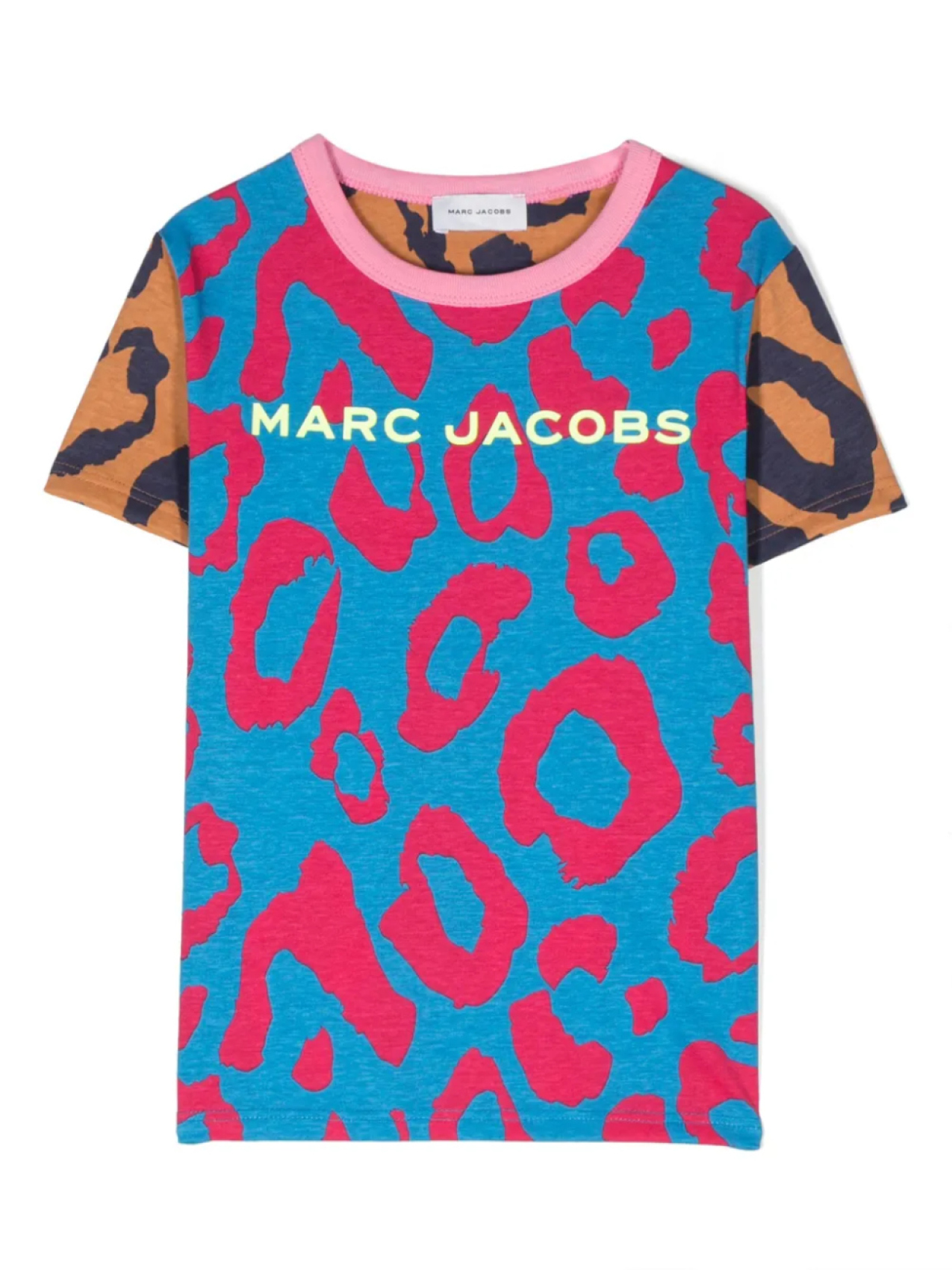 

Marc Jacobs Kids футболка с принтом, синий