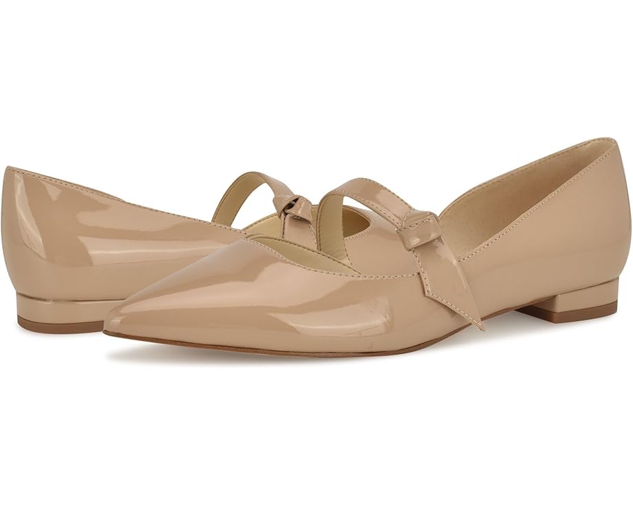 

Туфли на плоской подошве Nine West Luso, цвет Light Natural Patent