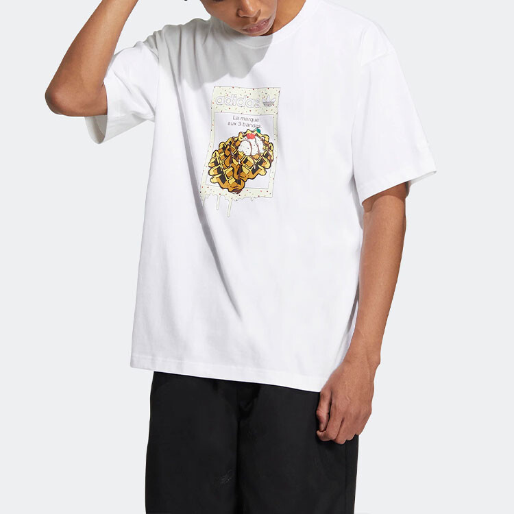 Футболка Charr Morita унисекс белая Adidas Originals, белый — фото 2