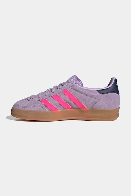 Кроссовки детские GAZELLE INDOOR Adidas Originals, фиолетовый — фото 4
