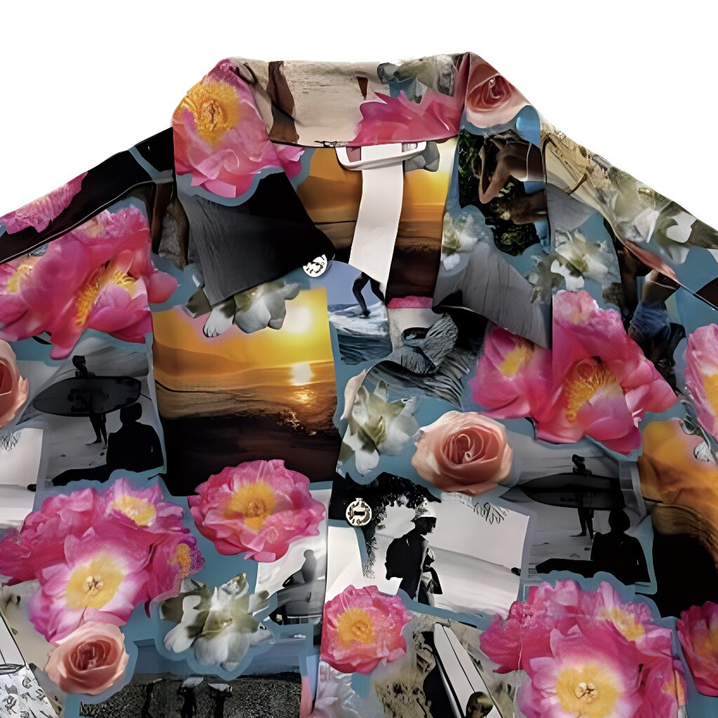 Рубашка мужская многоцветная Chrome Hearts, цвет Multicolor — фото 3