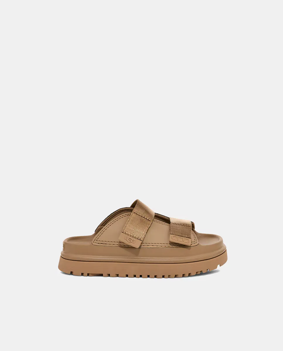 

Открытые босоножки Golden Glow Slide для девочек UGG, цвет Marrón claro