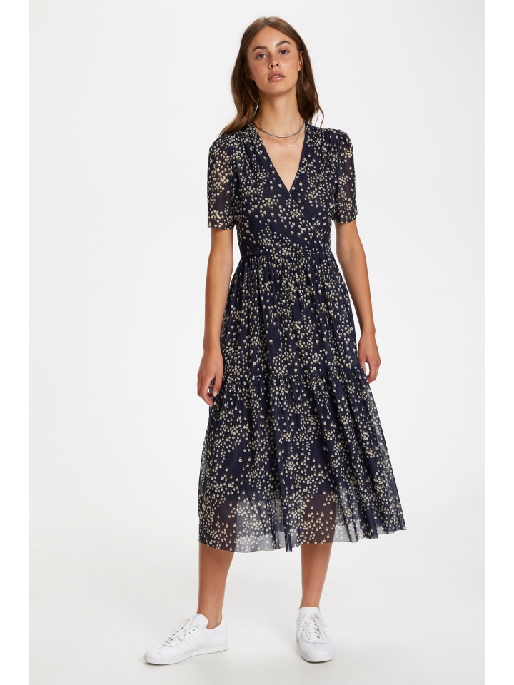 

Платье из джерси SLAldora Feminine Form в цвете Parisian Night Small Flower Soaked in Luxury