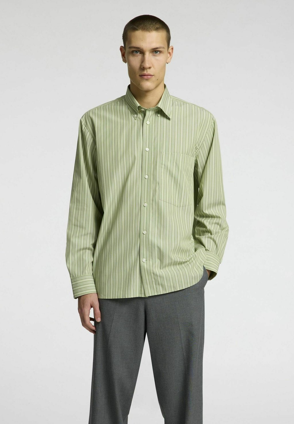 

Рубашка RELAXED FIT Selected Homme, светло-зеленый