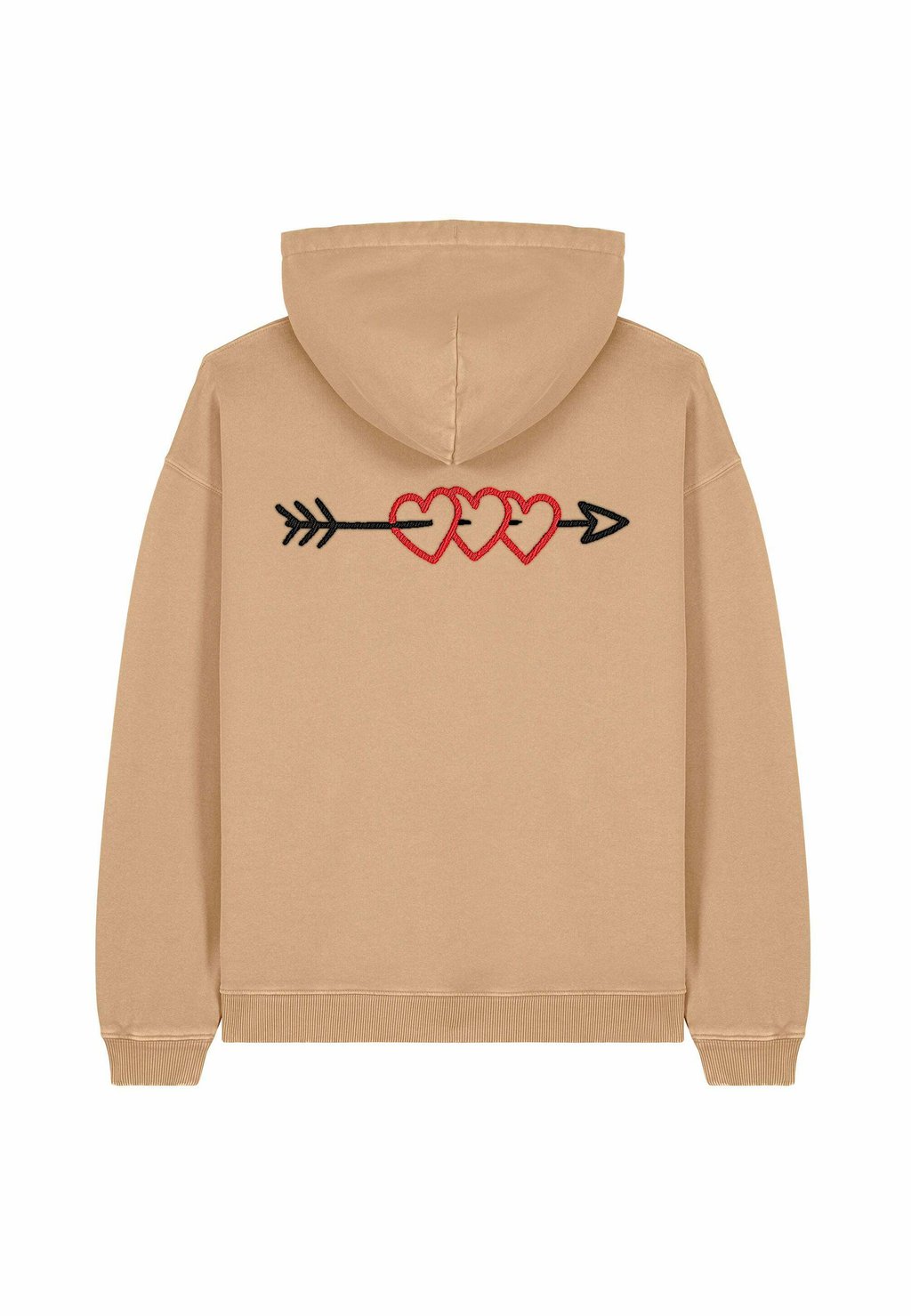 

Толстовка ARROW EMBROIDERY UNISEX - Hoodie Mira Paris, бежевый