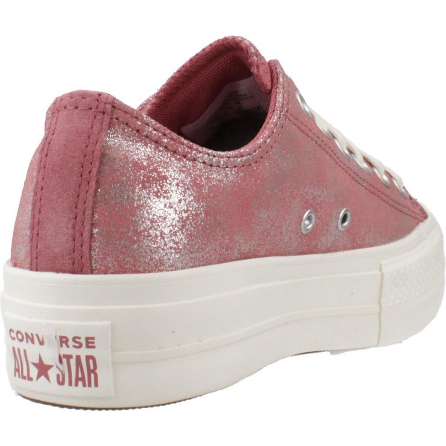 Кеды Converse модель Chuck Taylor All Star Lift цвет розовый — фото 3