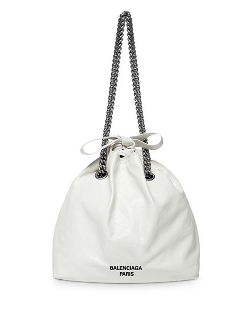 

Маленькая большая сумка Crush Balenciaga, цвет White, Белый, Маленькая большая сумка Crush Balenciaga, цвет White