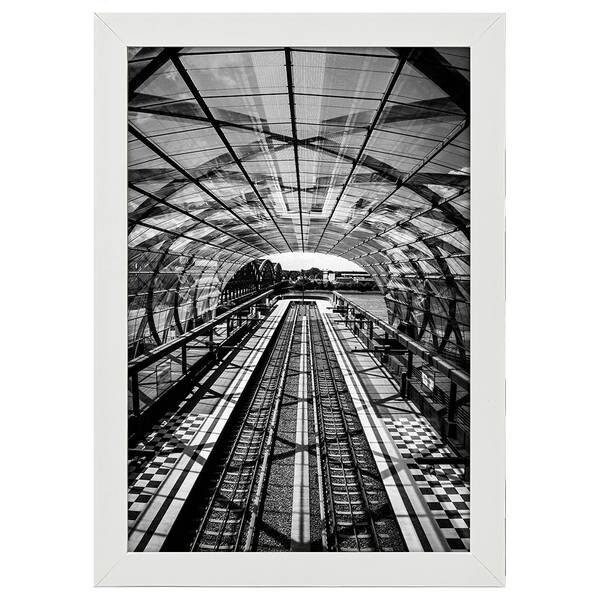 

Рамка для фотографий LegendArte Schienen im Glastunnel, белый