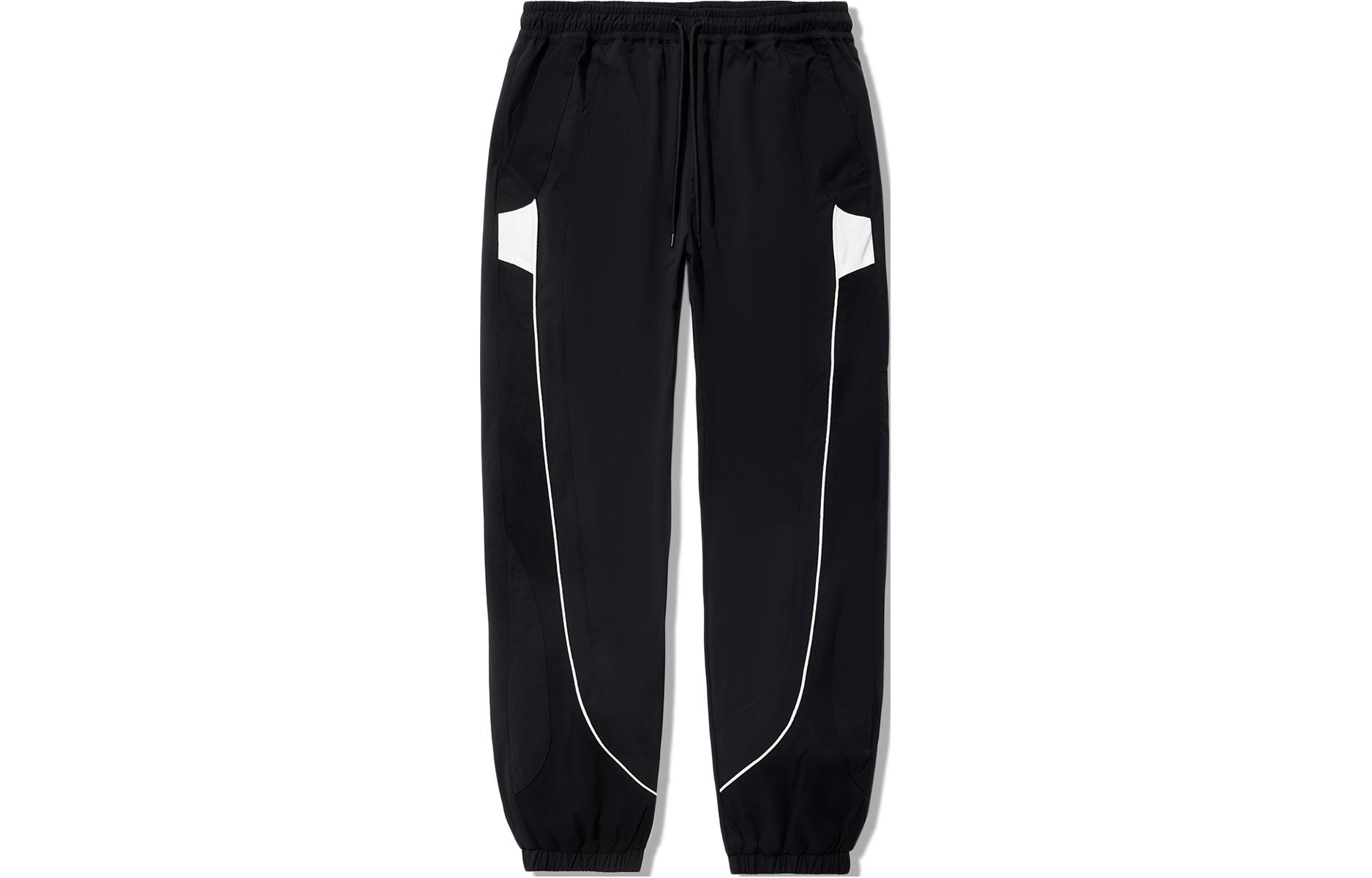 

LiNing Вязаные спортивные штаны женские черные