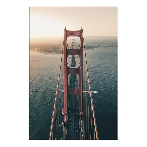

Фреска Artgeist Golden Gate Bridge, разноцветный