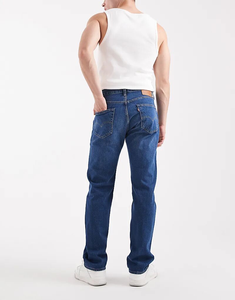Джинсы Levi's 501 Original прямого кроя, средней потертости — фото 2