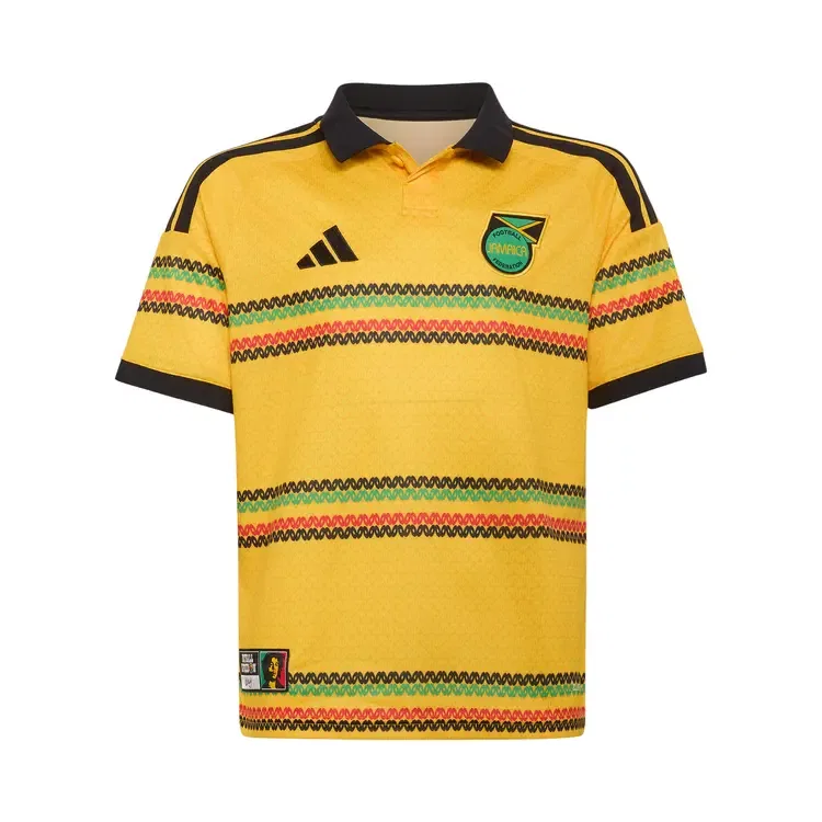 Футболка Adidas Jamaica 26 x Bob Marley, желтый