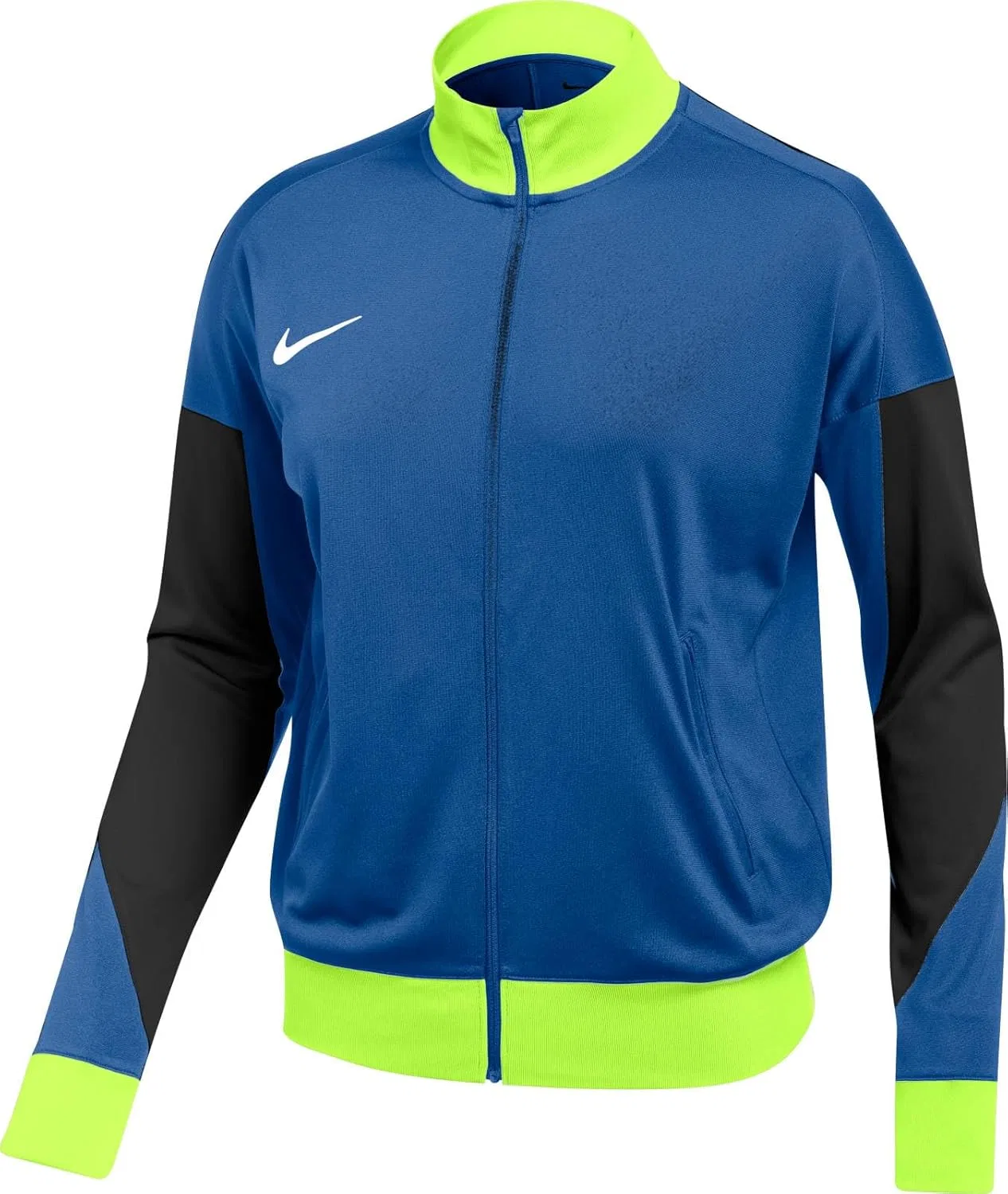 Куртка трековая Nike, Waist Length Jkt, Royal Blue/Black/Volt/White
