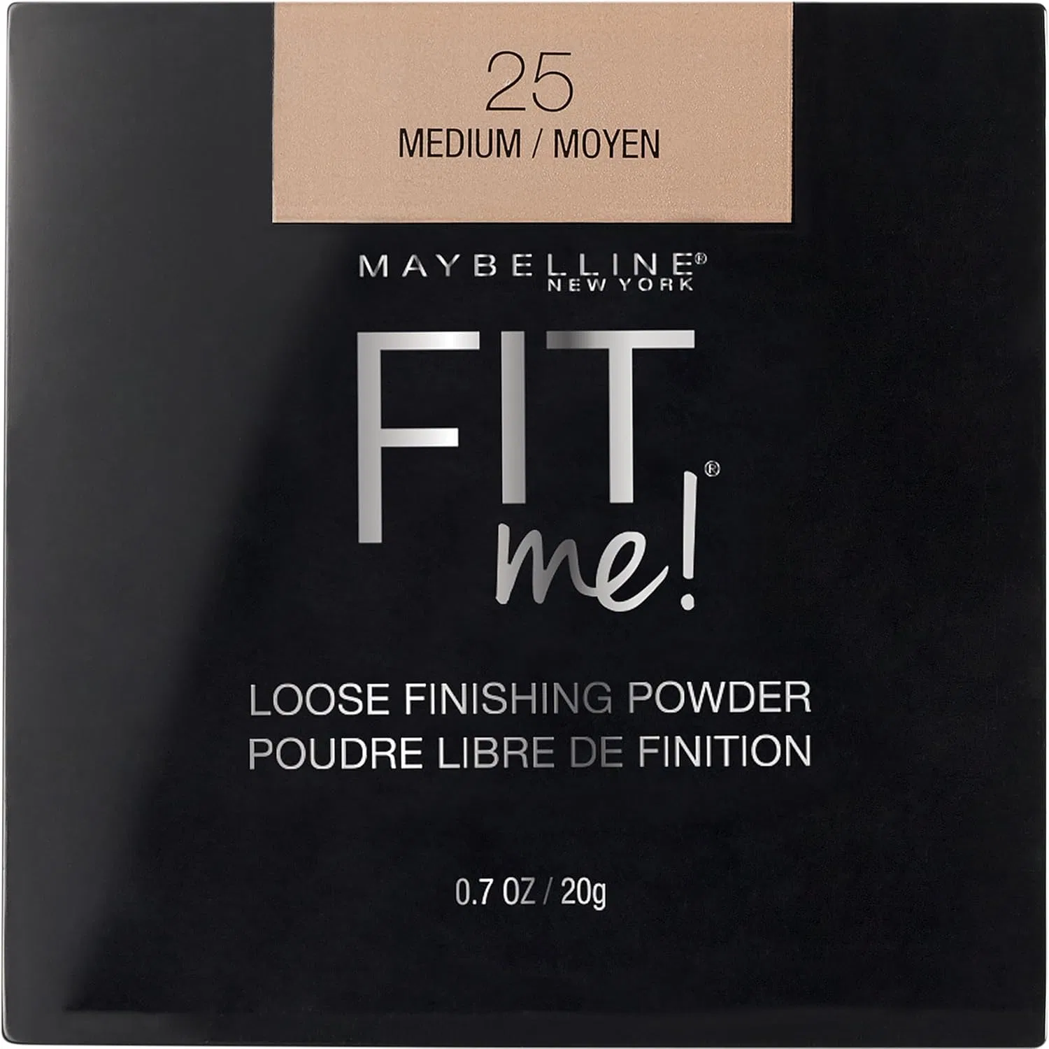 Пудра рассыпчатая Maybelline Fit Me! Medium