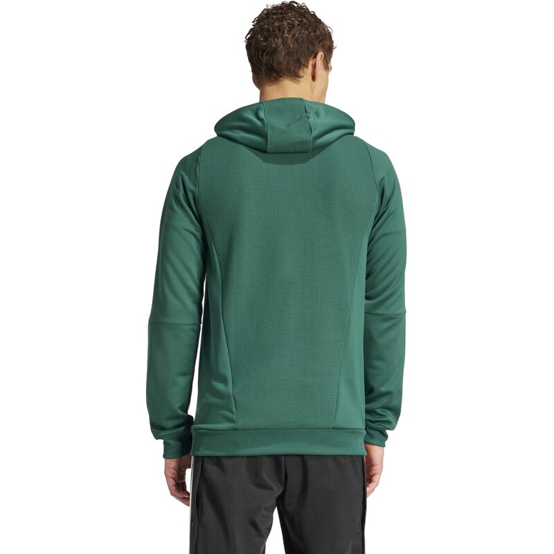 Толстовка с капюшоном Tiro 23 Competition (стандартная и длинная) Adidas, цвет drkgrn — фото 3