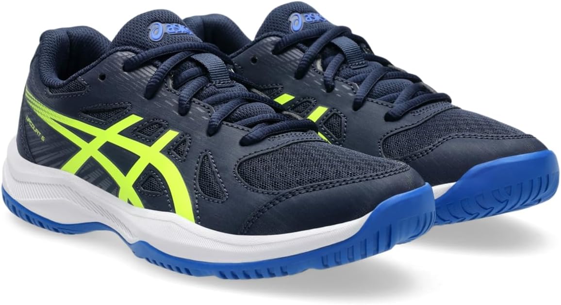Кроссовки ASICS Unisex-Child Upcourt 6 GS, желтый — фото 2