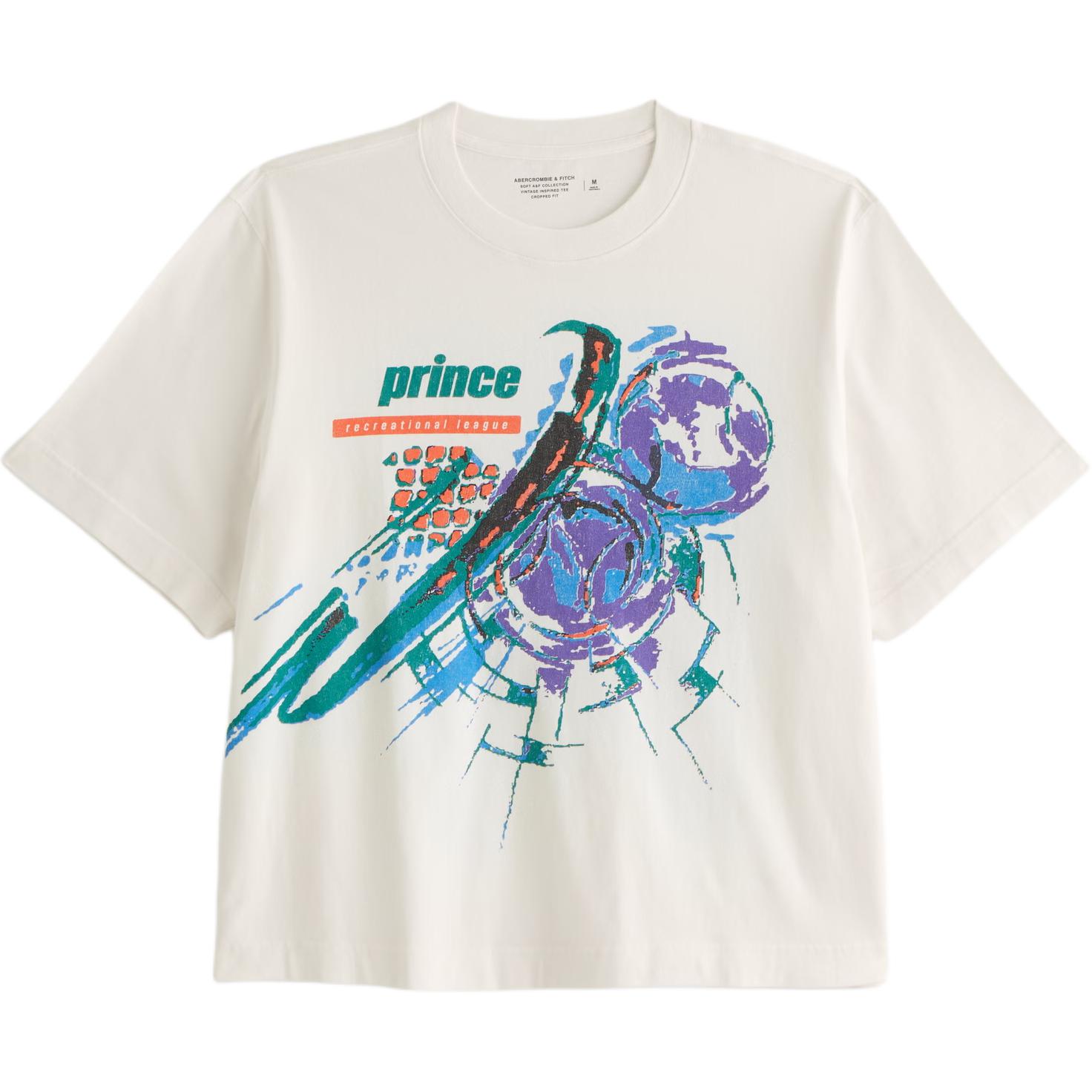 

Футболка мужская Abercrombie＆Fitch, экрю