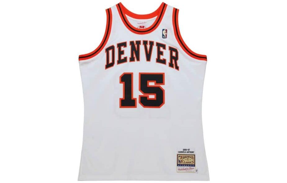 

Майка баскетбольная Mitchell & Ness 2006/07 Кармело Энтони Denver Nuggets Swingman белая