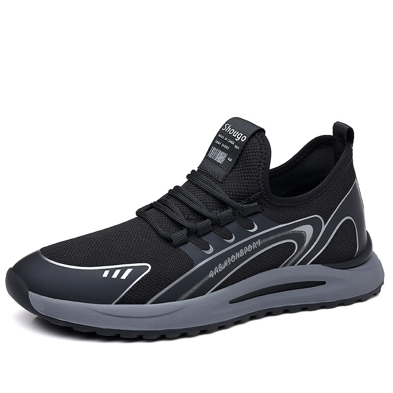 

Кроссовки мужские Lifestyle Shoes Men Low-Top Geshe, черный