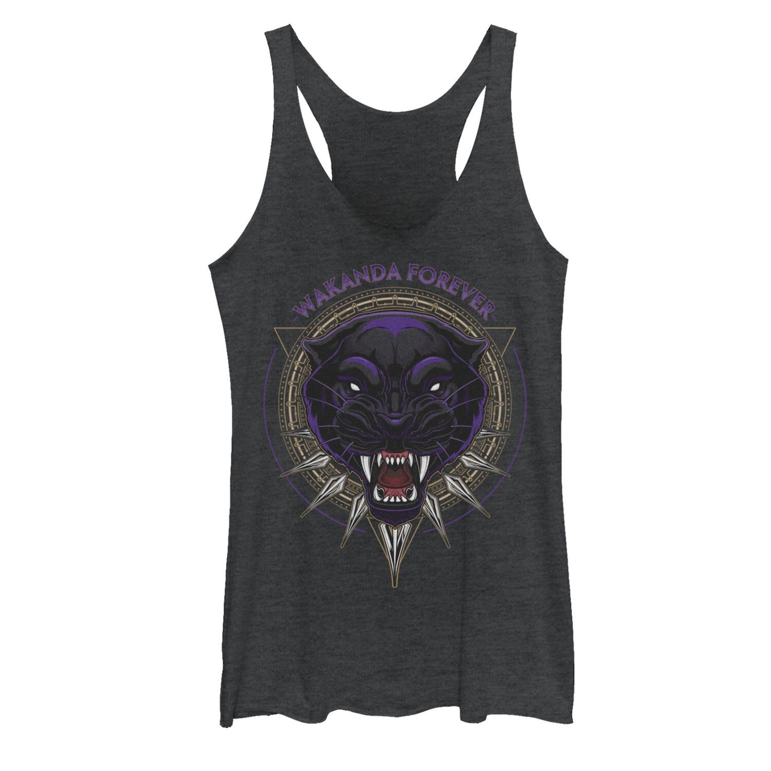 

Майка для юниоров Marvel Black Panther Wakanda Forever Circle Licensed Character