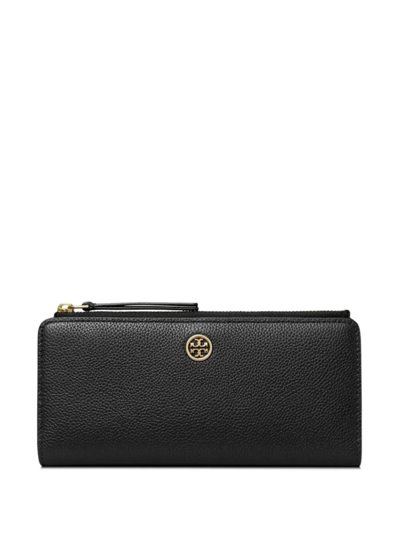 

Тонкий кошелек Tory Burch Robinson, черный