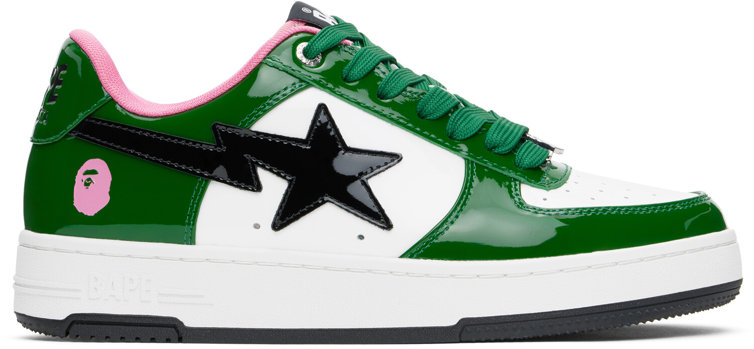

Белые кроссовки STA #1 BAPE