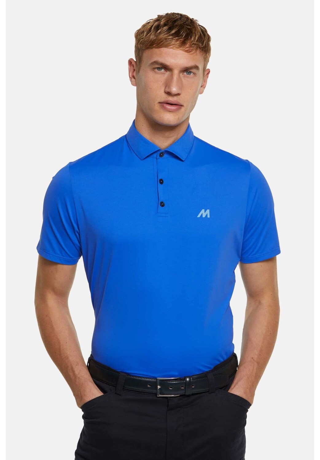 

Рубашка-поло с тигром MEYER, цвет Royal Blue