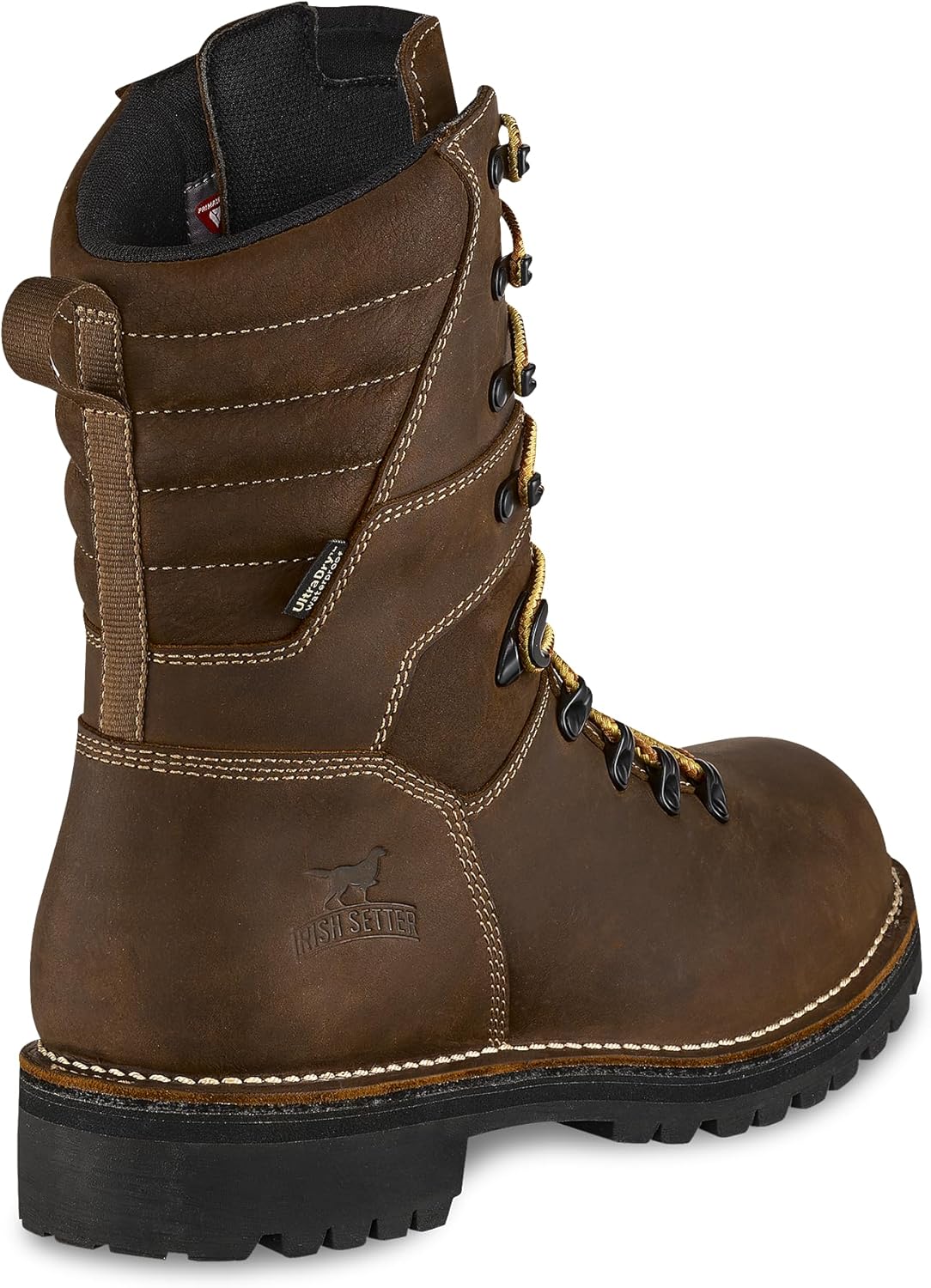 Рабочие ботинки Irish Setter, Shorewood, мужские, высота 23 см, водонепроницаемые, утепленные 400 г, стальной защитный носок, для лесорубов, коричневый — фото 3