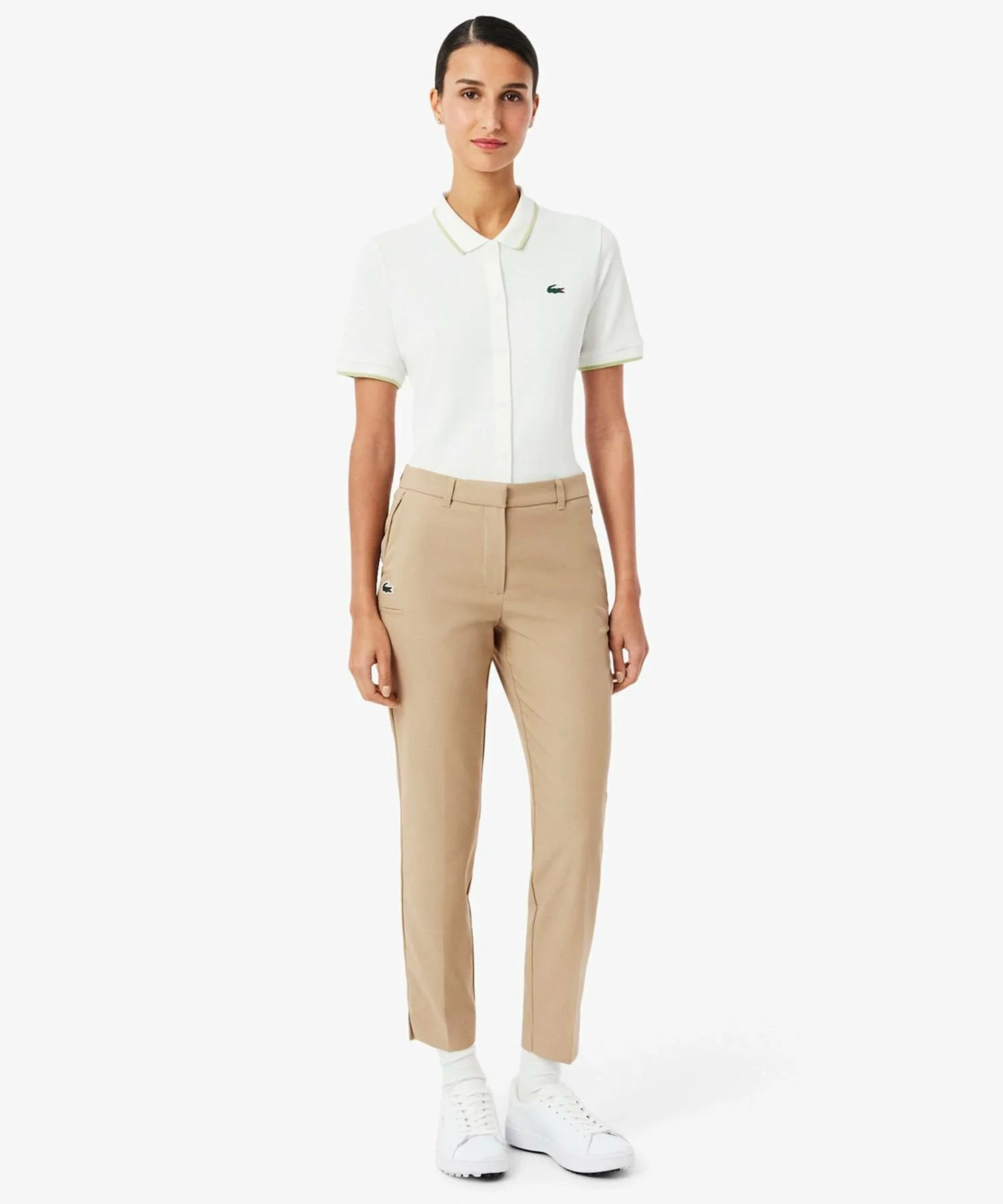 Брюки для гольфа LACOSTE, Beige — фото 4