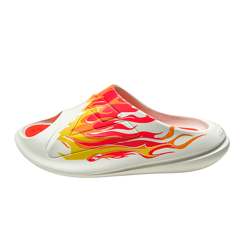 

PEAK Очень маленькие, устойчивые к истиранию, амортизирующие сандалии для скольжения, мужские, цвета экрю и оранжевый