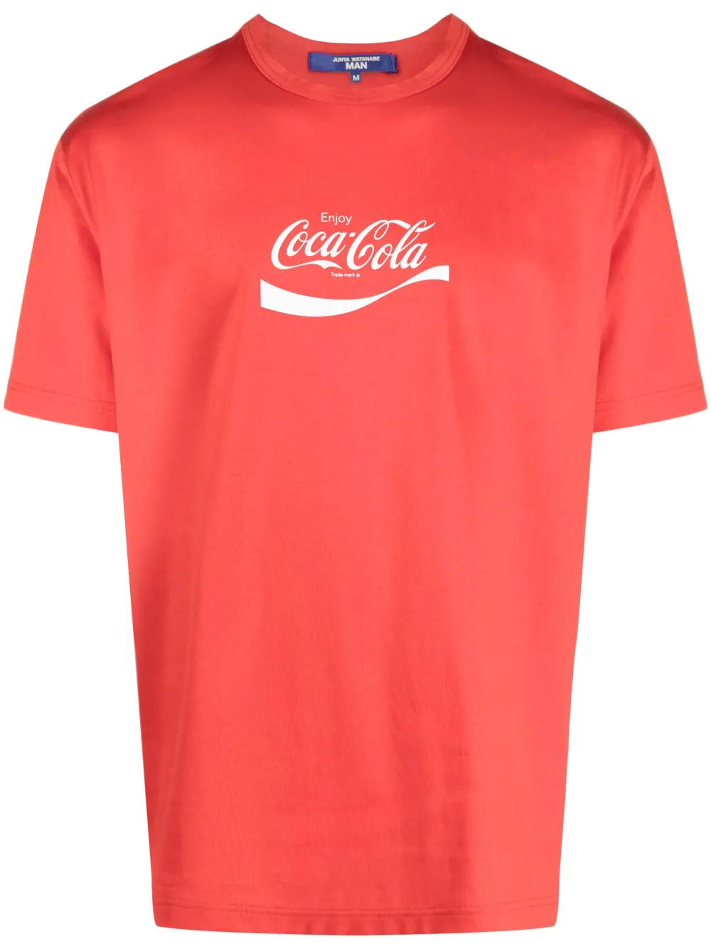 

Футболка из коллаборации с Coca-Cola Junya Watanabe MAN, красный