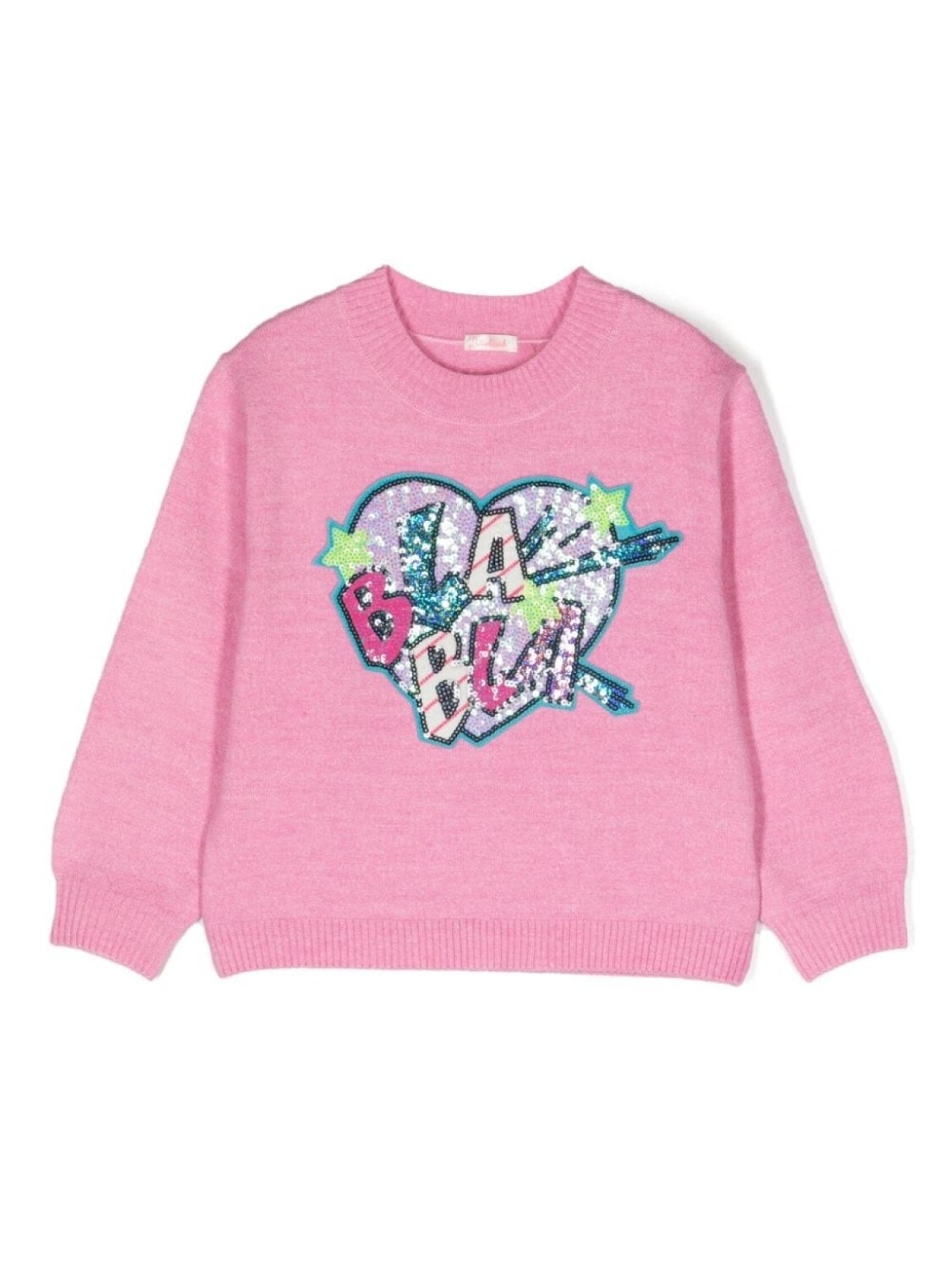 

Billieblush джемпер с пайетками, розовый
