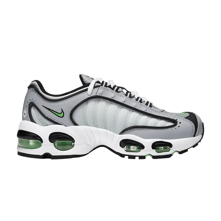 

Кроссовки Nike Air Max Tailwind 4 GS 'Wolf Grey Green Spark', серый