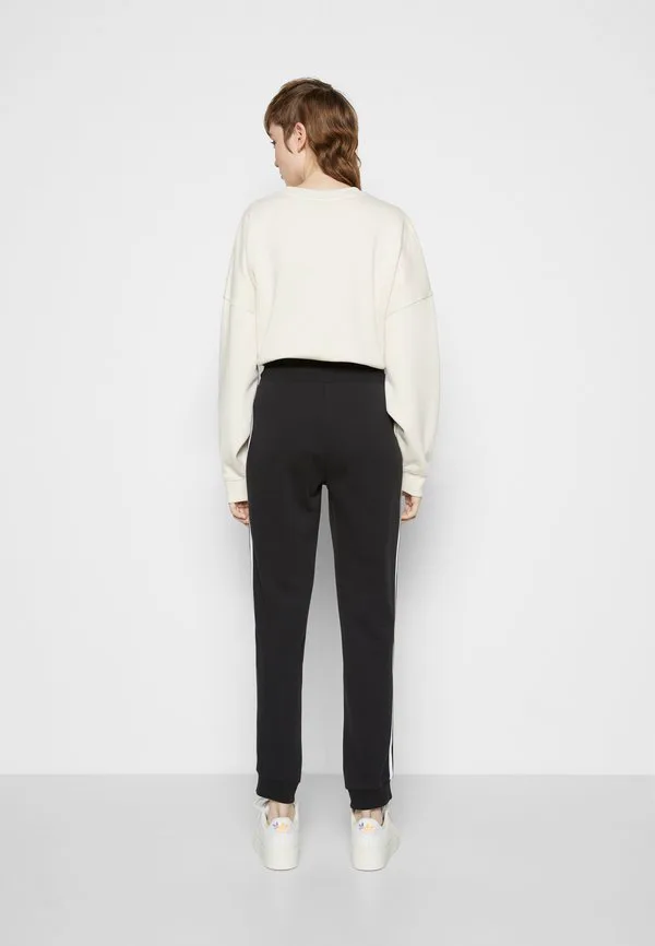 Узкие спортивные брюки-джоггеры с манжетами Adidas Originals, Black — фото 4