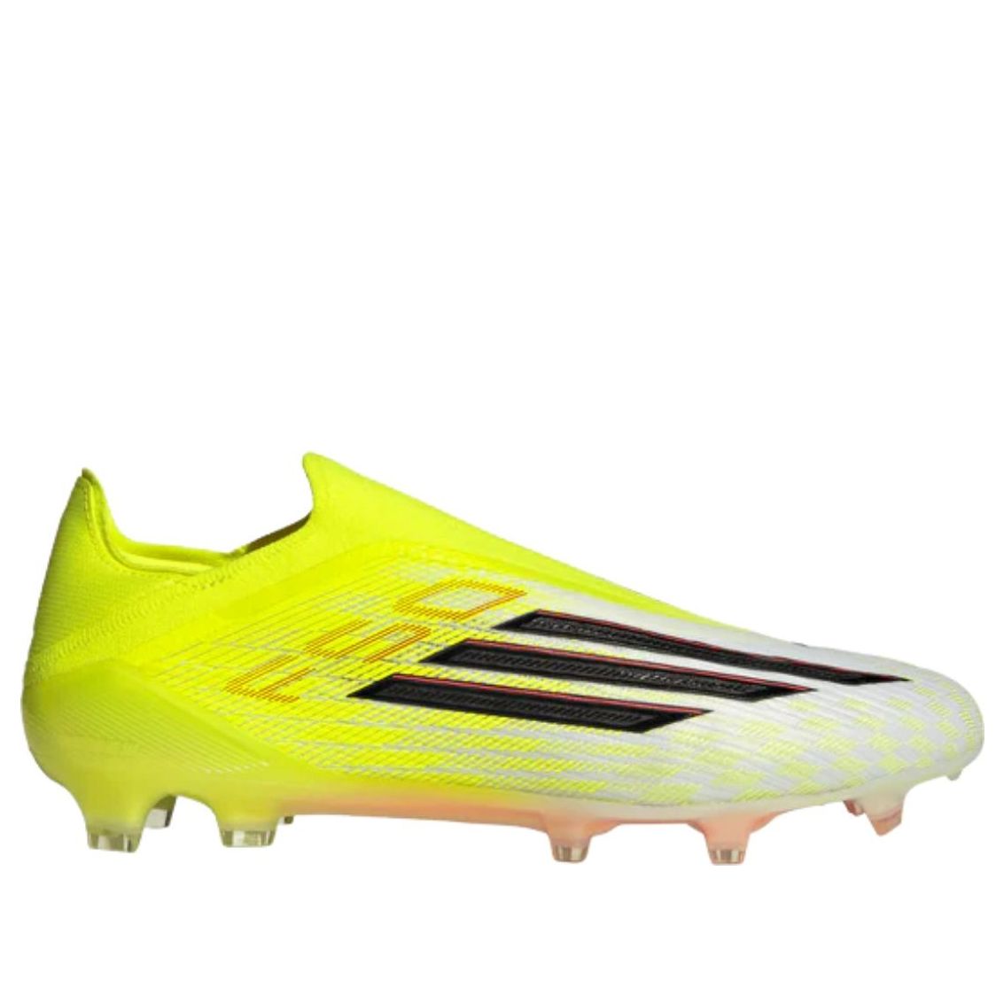 Футбольные бутсы Adidas F50 Elite Laceless FG 'Team Solar Yellow' — фото 2