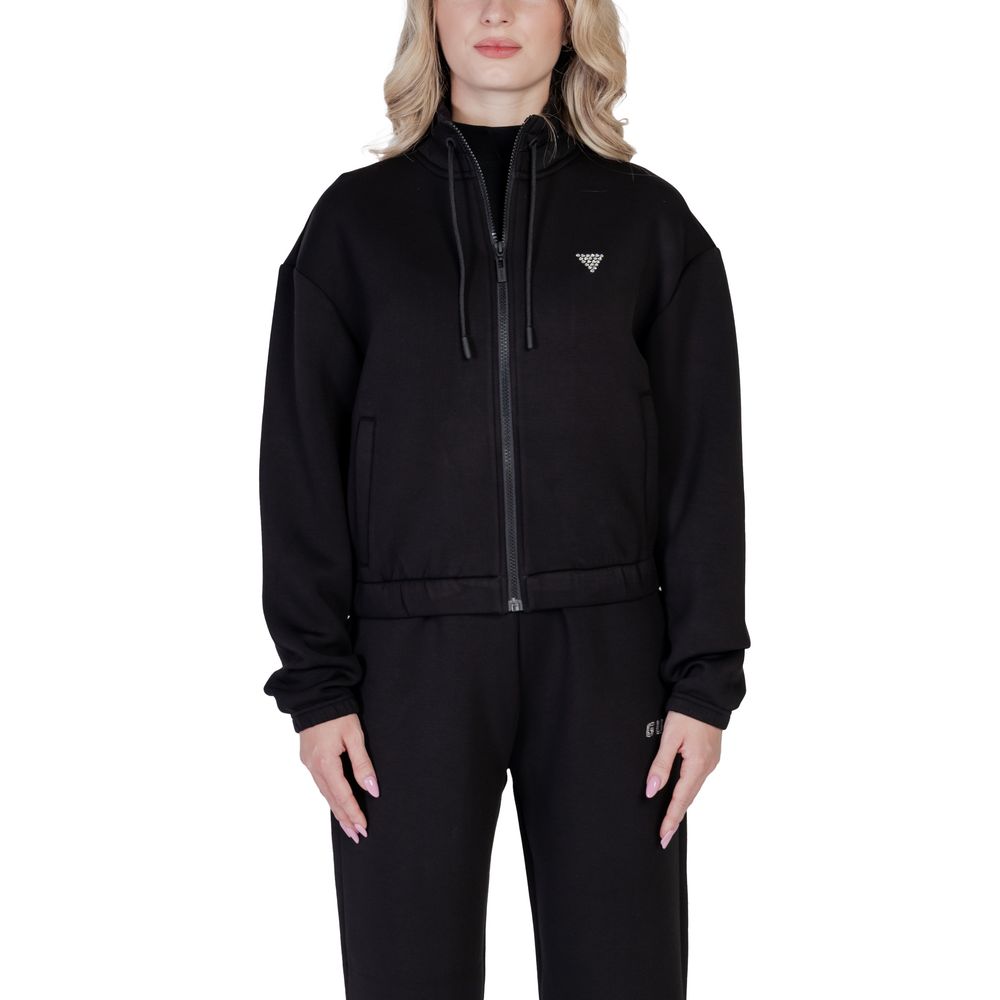 

Черный вискозный свитер Guess Active