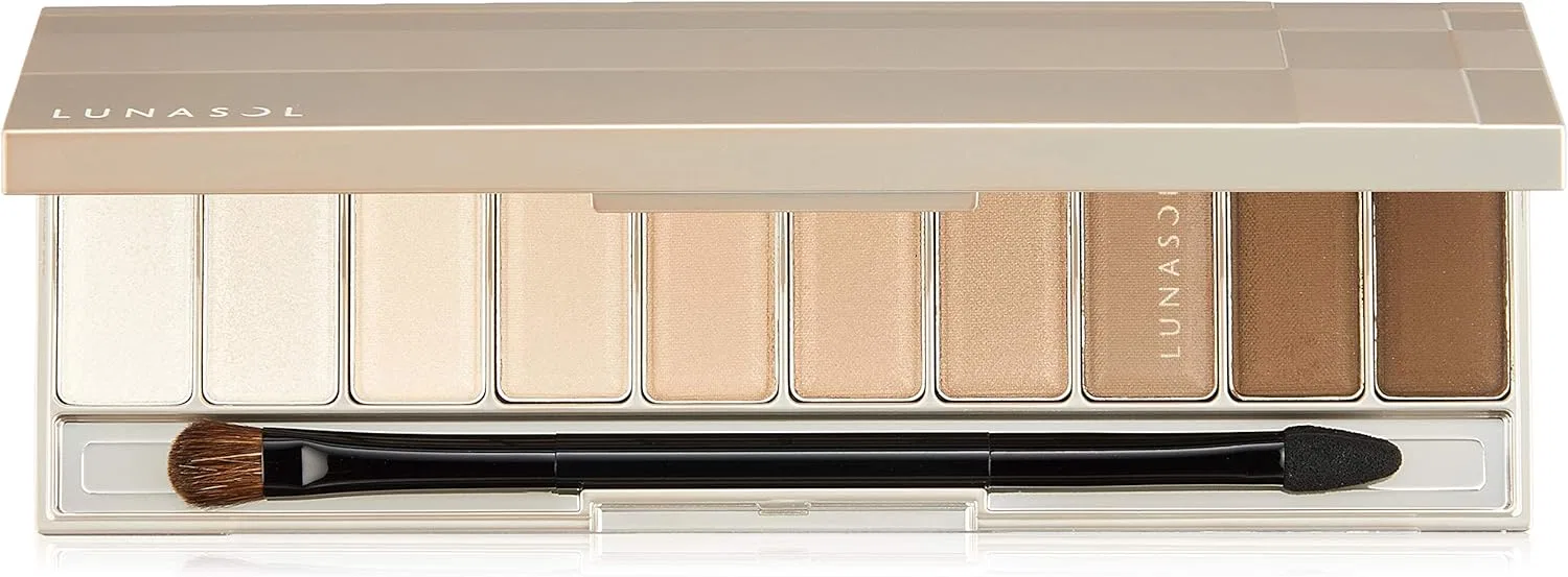 Тени для век Lunasol The Beige Eyes 01 Neutral Beige