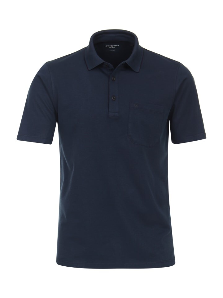 

Поло CASAMODA Polo Shirt, цвет sattes mittelblau
