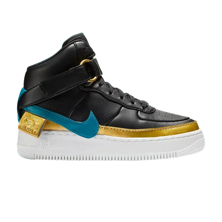 Кроссовки Nike Wmns Air Force 1 Jester XX High 'Black', черный