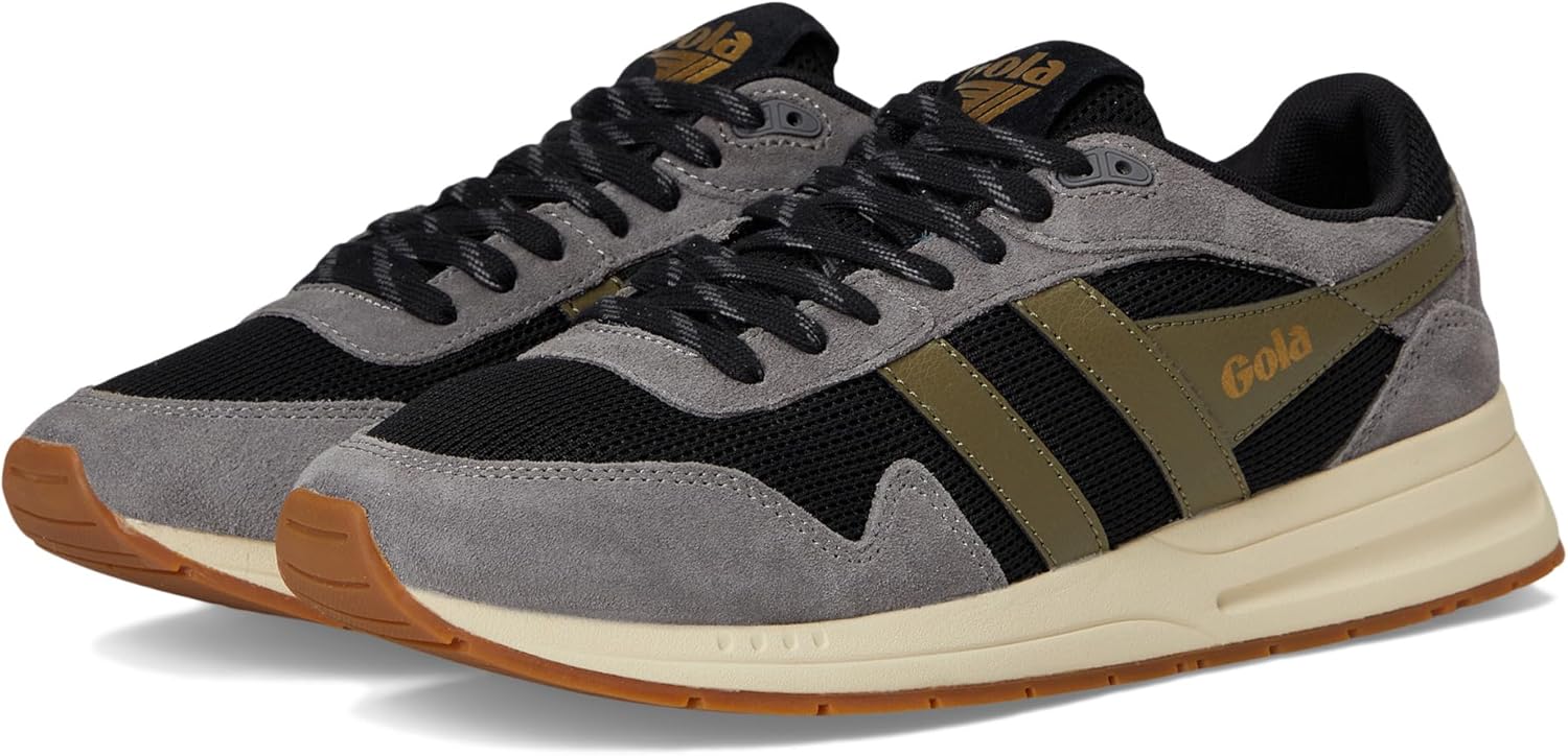 

Кроссовки Gola Men's Delta Chambray, черный/хаки