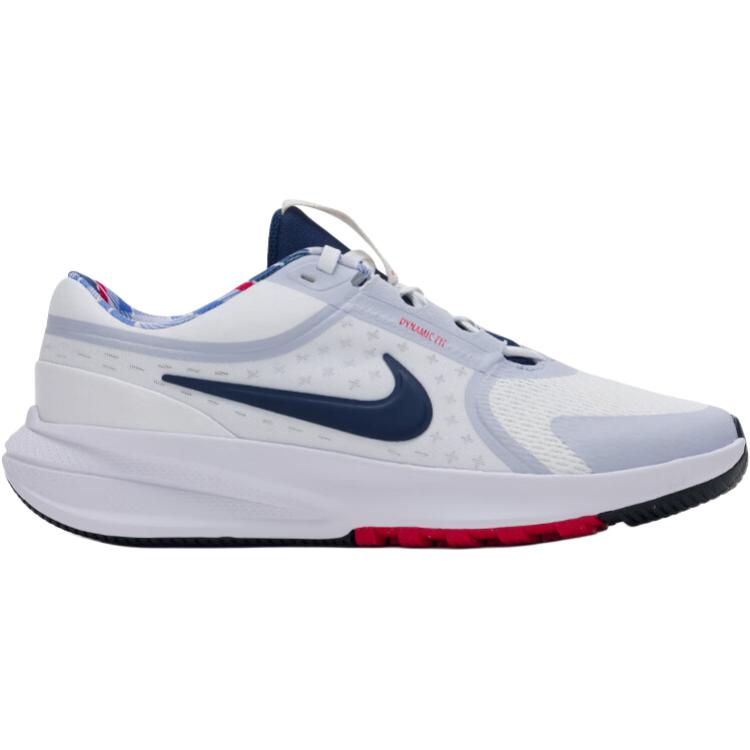 Дышащие низкие детские кроссовки Star Runner 5 унисекс Nike, белый — фото 2