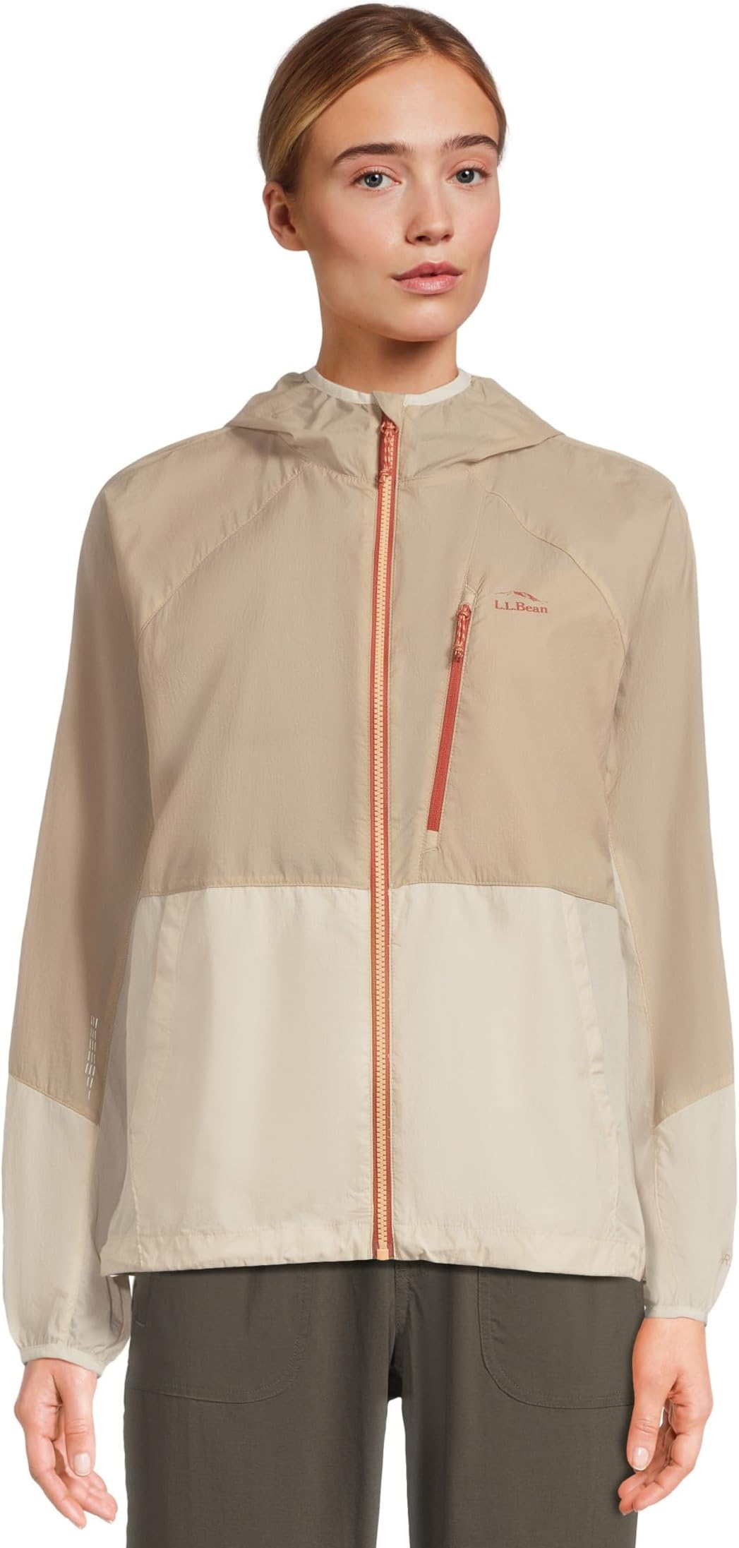 

Ветровка L.L.Bean Stowaway Windbreaker, цвет Putty/Shore