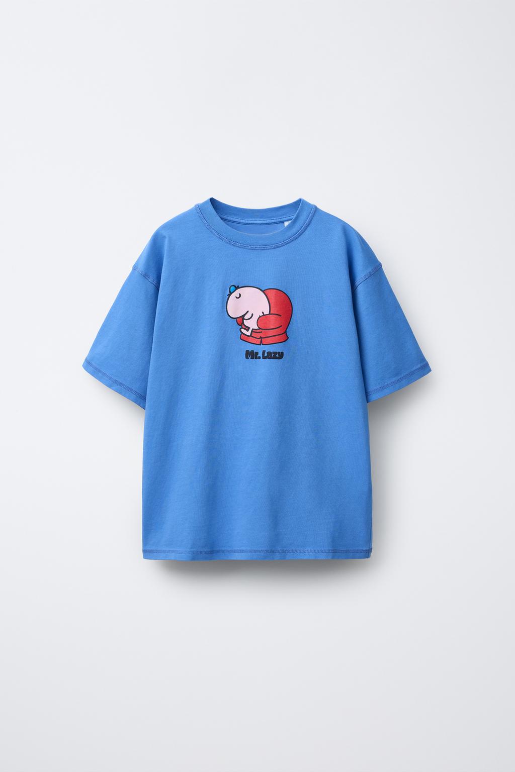 

Футболка mr. men little miss ZARA, цвет Ink blue