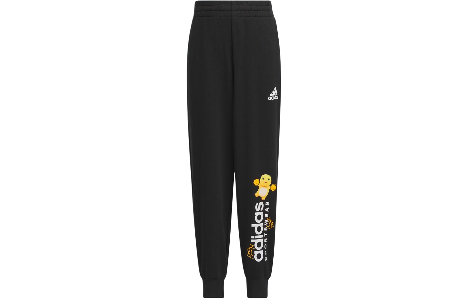 

Детские трикотажные спортивные штаны Adidas, черный
