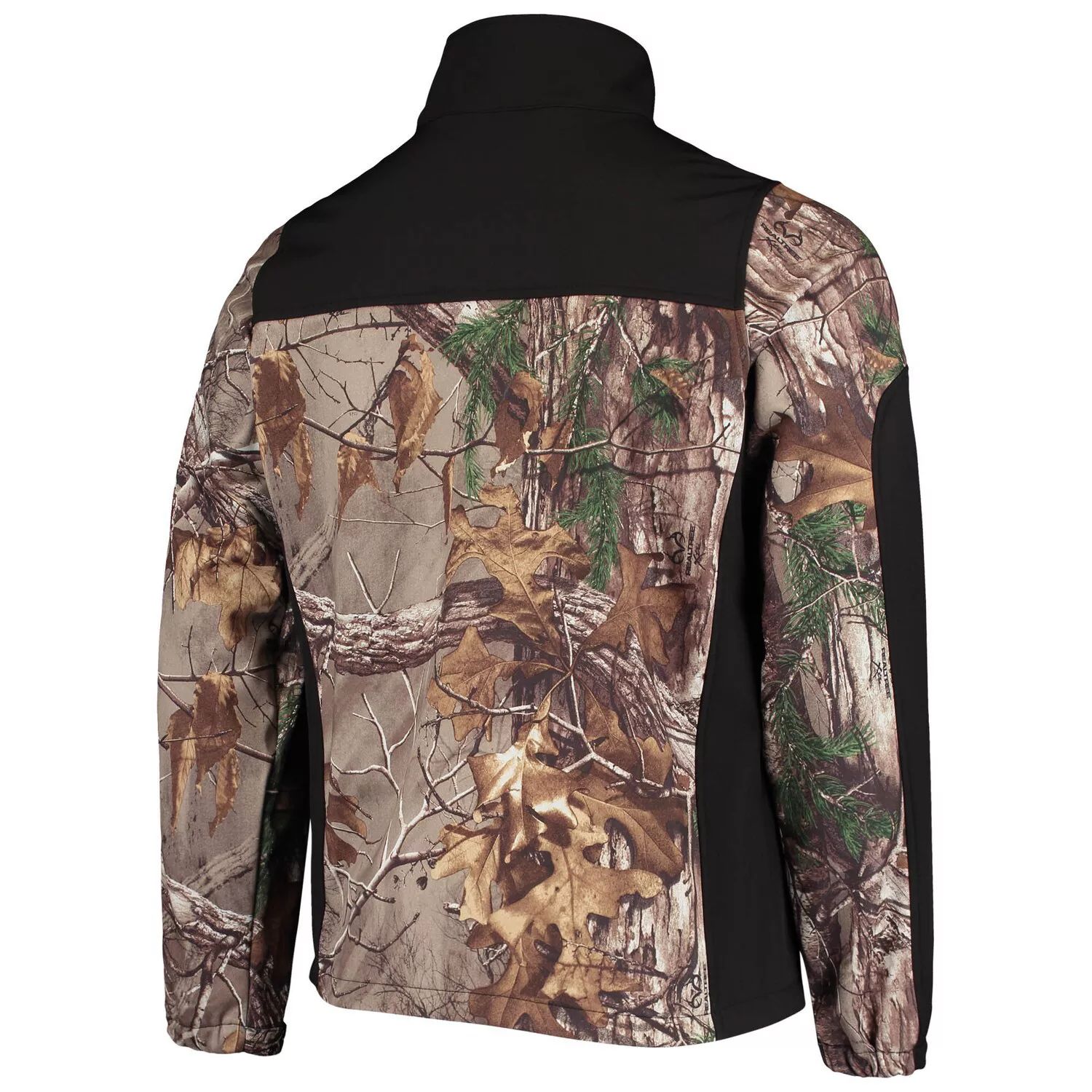 

Мужская куртка Dunbrooke Realtree Camo/Black Denver Broncos Circle Hunter Softshell с молнией во всю длину