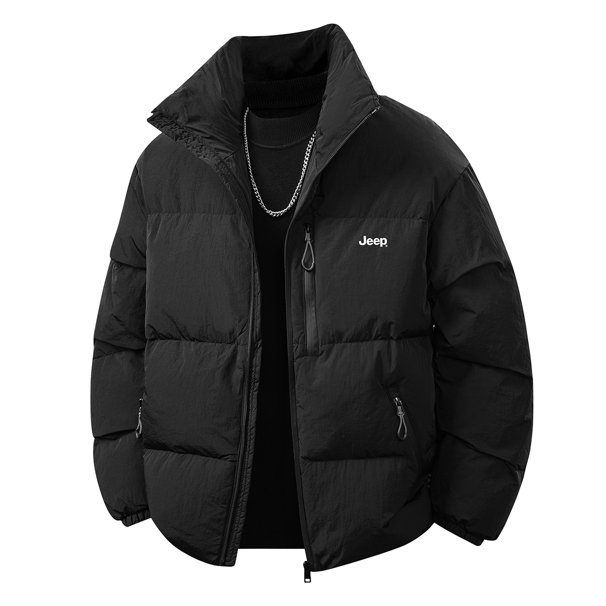 

Пуховик Grand Cherokee Unisex Jeep, черный