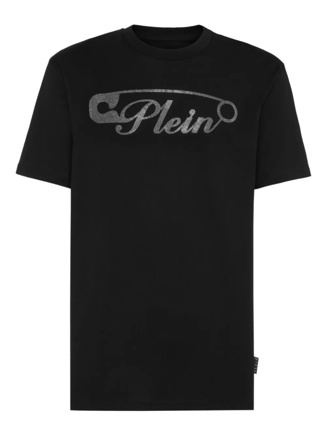 

Футболка с изображением английской булавки Philipp Plein, черный