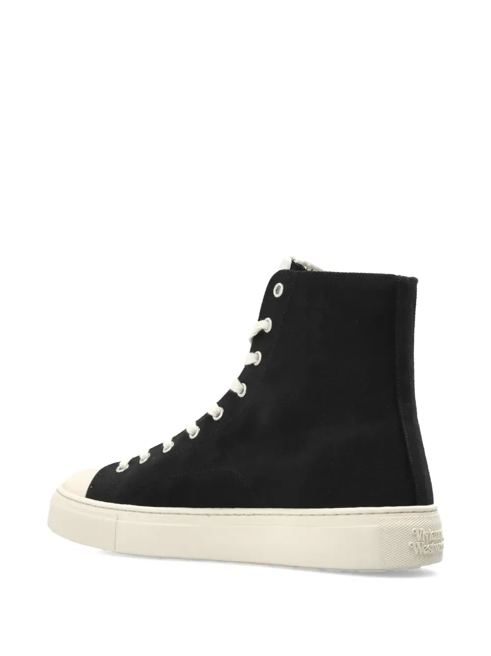 Высокие кеды Plimsoll с вышивкой Vivienne Westwood, черный — фото 4